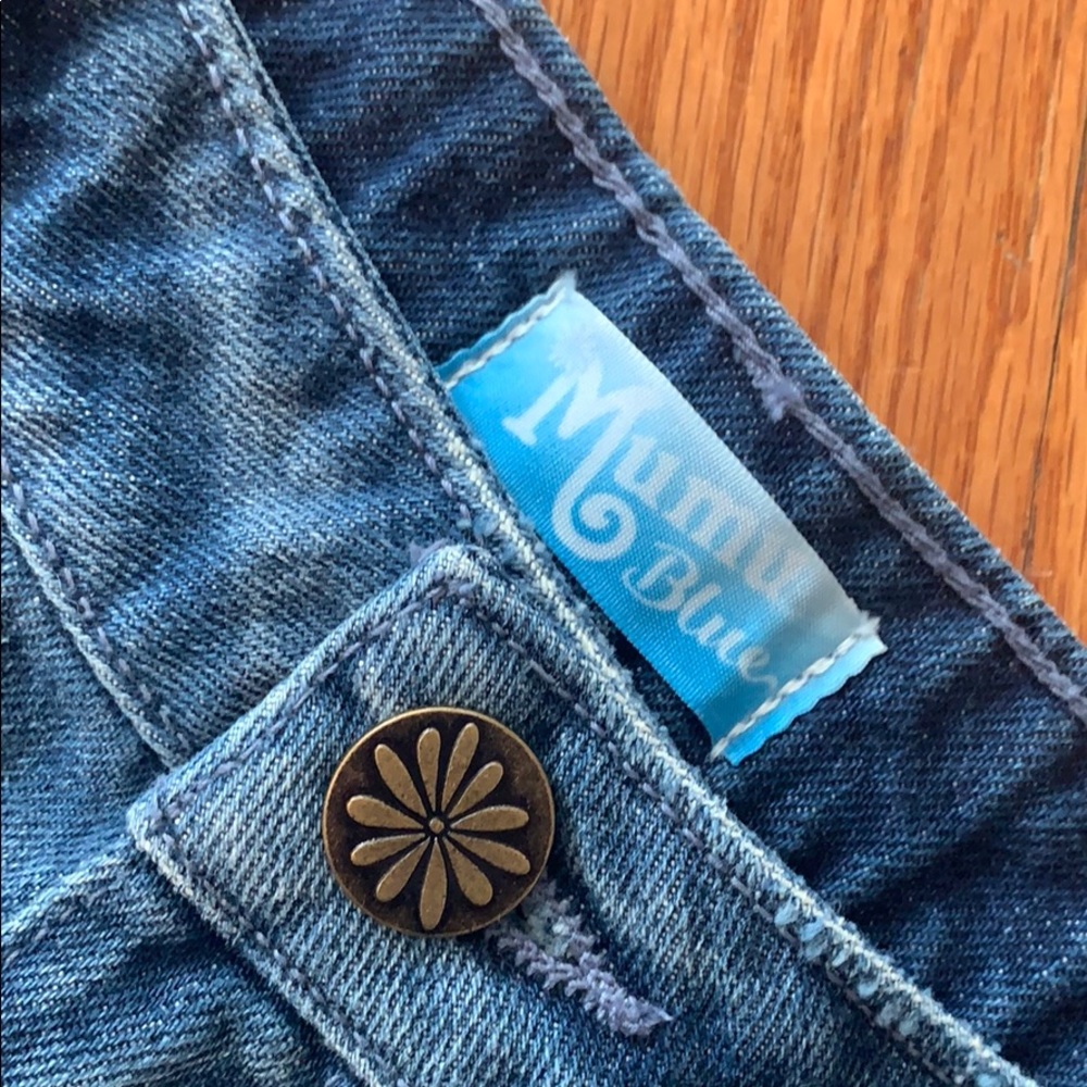 NWT Show Me Your Mumu Houston Jean Shorts Size 32 - Picture 3 of 10